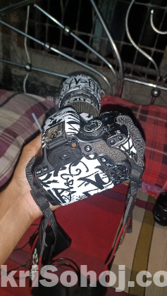 Dslr Camera canon 600d (with 75-300mm joom lens)